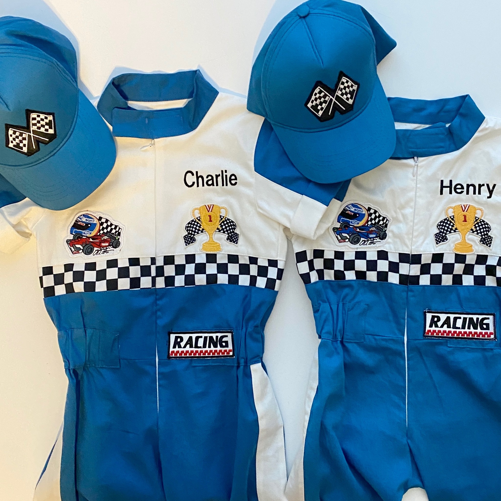 🏎Race Car Drivers🏎

I can’t wait to take my two little race car drivers trick or treating this year. It will be our first year trick or treating with both boys walking and I could not be more excited! 

These costumes are so beautiful in person and the boys look SO cute in them. I strategically put the ages for their next birthdays on the back in case I want to use them for a race car themed birthday party next year! Check out my Reels for a closer look at the costumes and the books we’ll be reading to help the boys get in character. Products shown are linked in my bio under LTK! 

🏎🏁🏎🏁🏎🏁🏎🏁🏎🏁

#racecar #cars #fastcar #racecardriver #racecardrivers #racecardrivercostume #costume #costumeideas #costumeideas #halloweencostume #halloweencostumes #birthdayparty #carparty#carbirthday #disneycars #carsbirthday #carsbirthdayparty #etsyfinds #boymom #toddlermom #toddlerlife #happyhalloween #trickortreat #etsyhandmade #pistoncup #trophy #racing #fastandfurious #racecars #toddlerhat #boymomlife 

#LTKkids #LTKHoliday #LTKHalloween