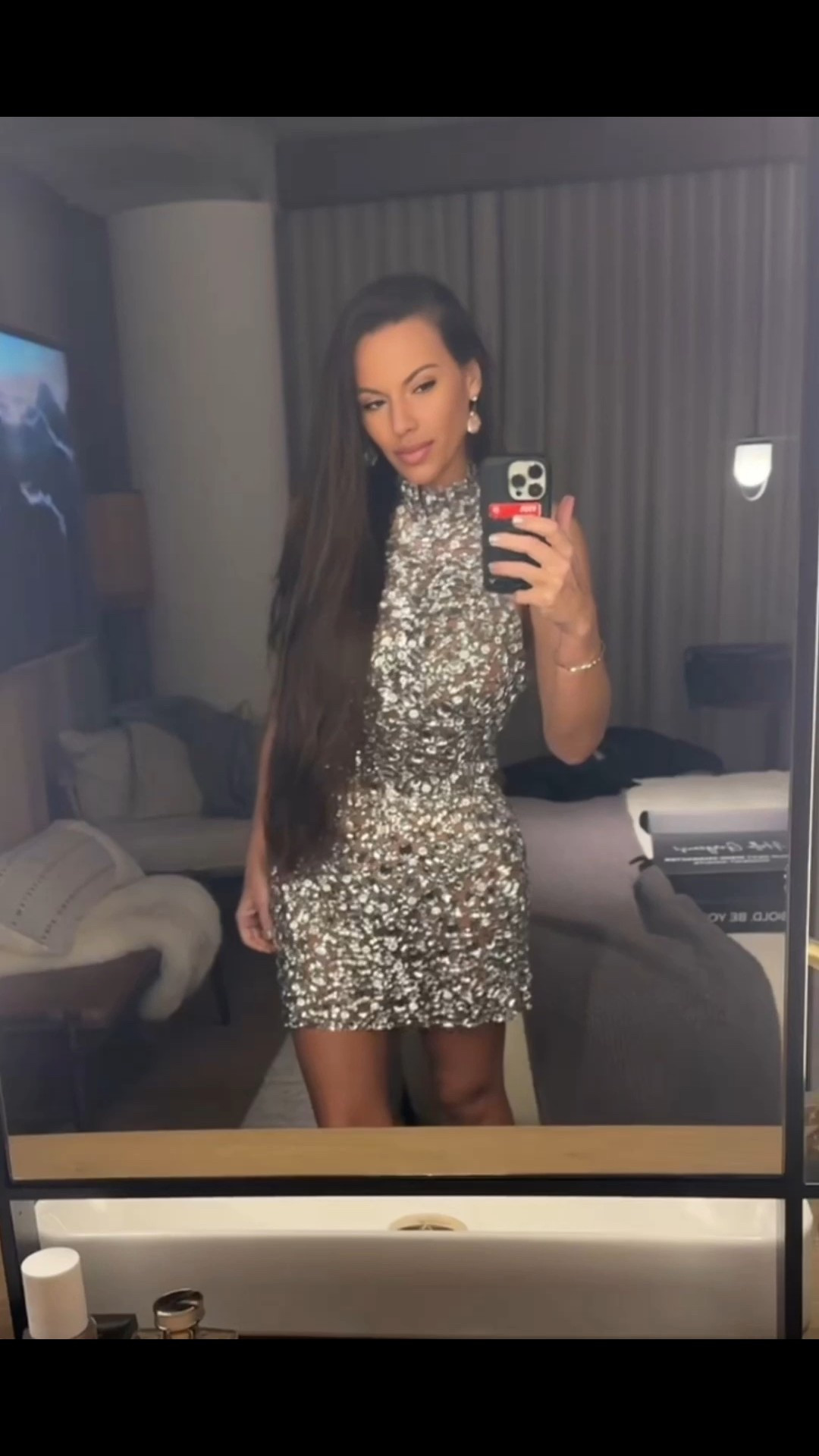 Shining a little brighter this Valentine’s stay-cation! 💎

This rhinestone mesh set + matching heels had me feeling confident, radiant, and ready to celebrate LOVE in all its forms! Remember—no occasion is needed to shine. Walk boldly, sparkle unapologetically, and know your worth! 💫

#LTKShoeCrush #LTKOver40 #LTKParties