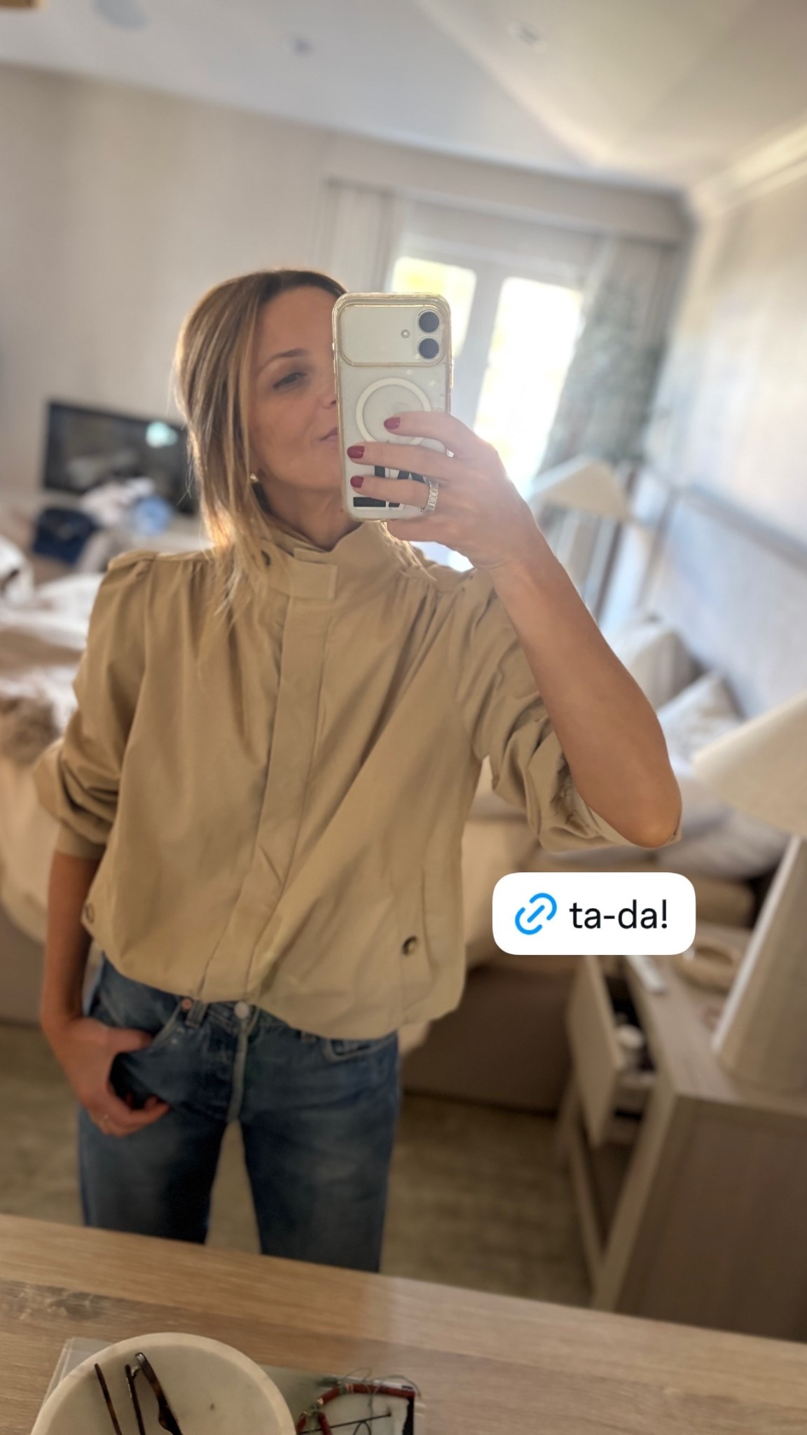The best lookalike I’ve found for a pricier version of this jacket! And it’s on sale for Amazon Prime Day Deals!