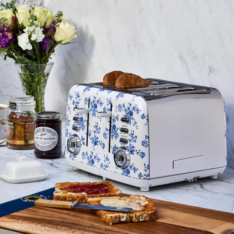 VQ Laura Ashley 4-Slice Toaster | Wayfair North America