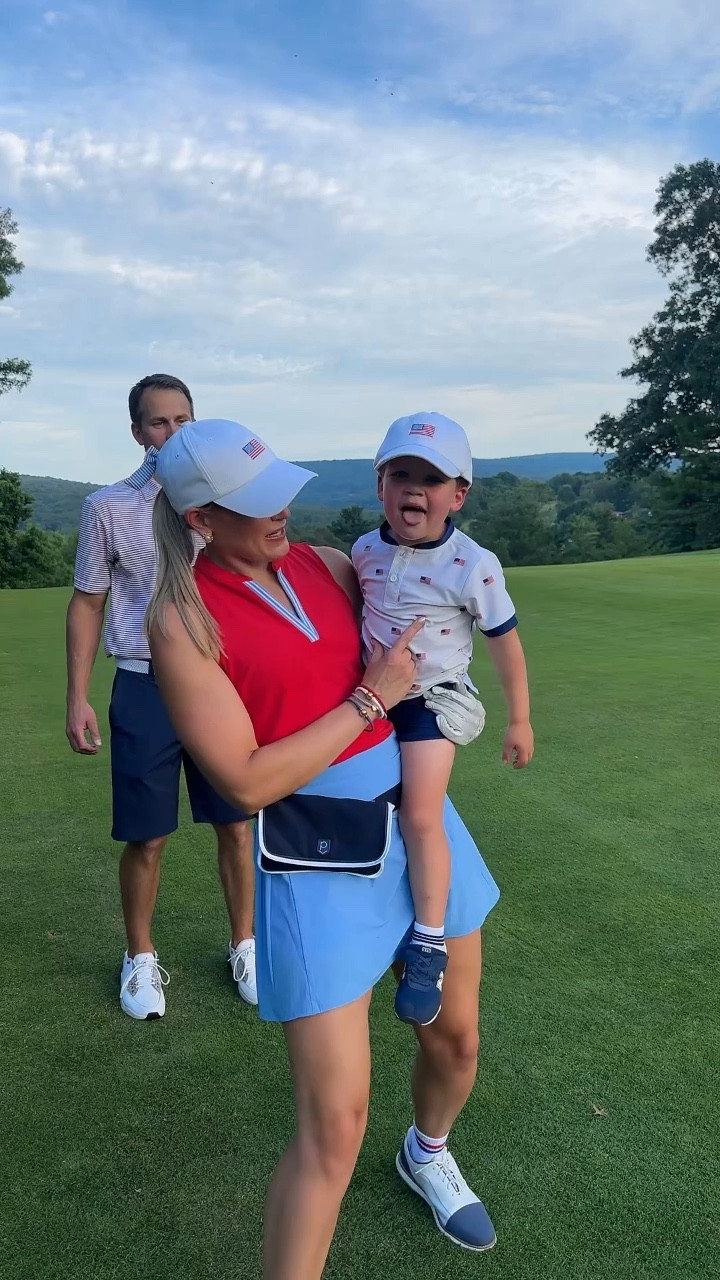 Patriotic golf outfits, women tennis skirt, tennis outfit, golf outfit 

#LTKVideo #LTKActive #LTKFamily