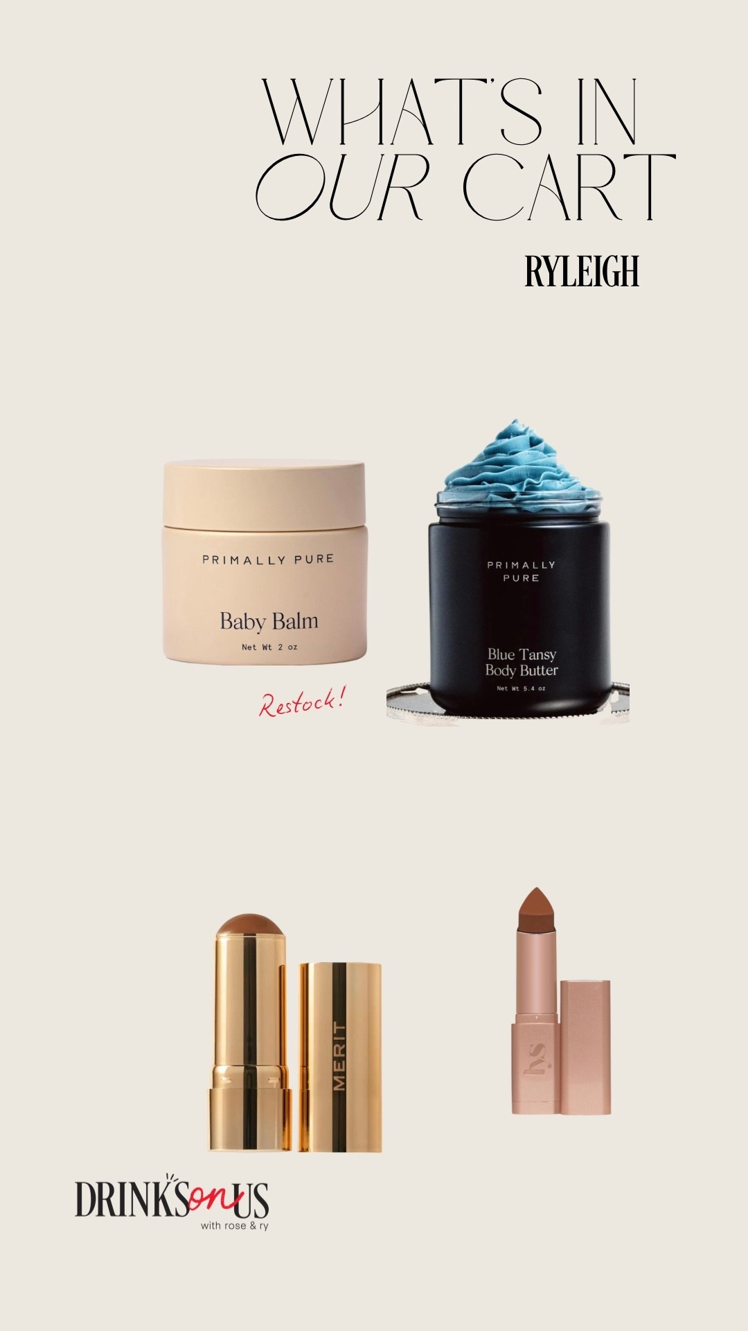 Products mentioned in Episode 134 of Drinks On Us! 🥂

#LTKgrwm #LTKdayinmylife #LTKselfcare