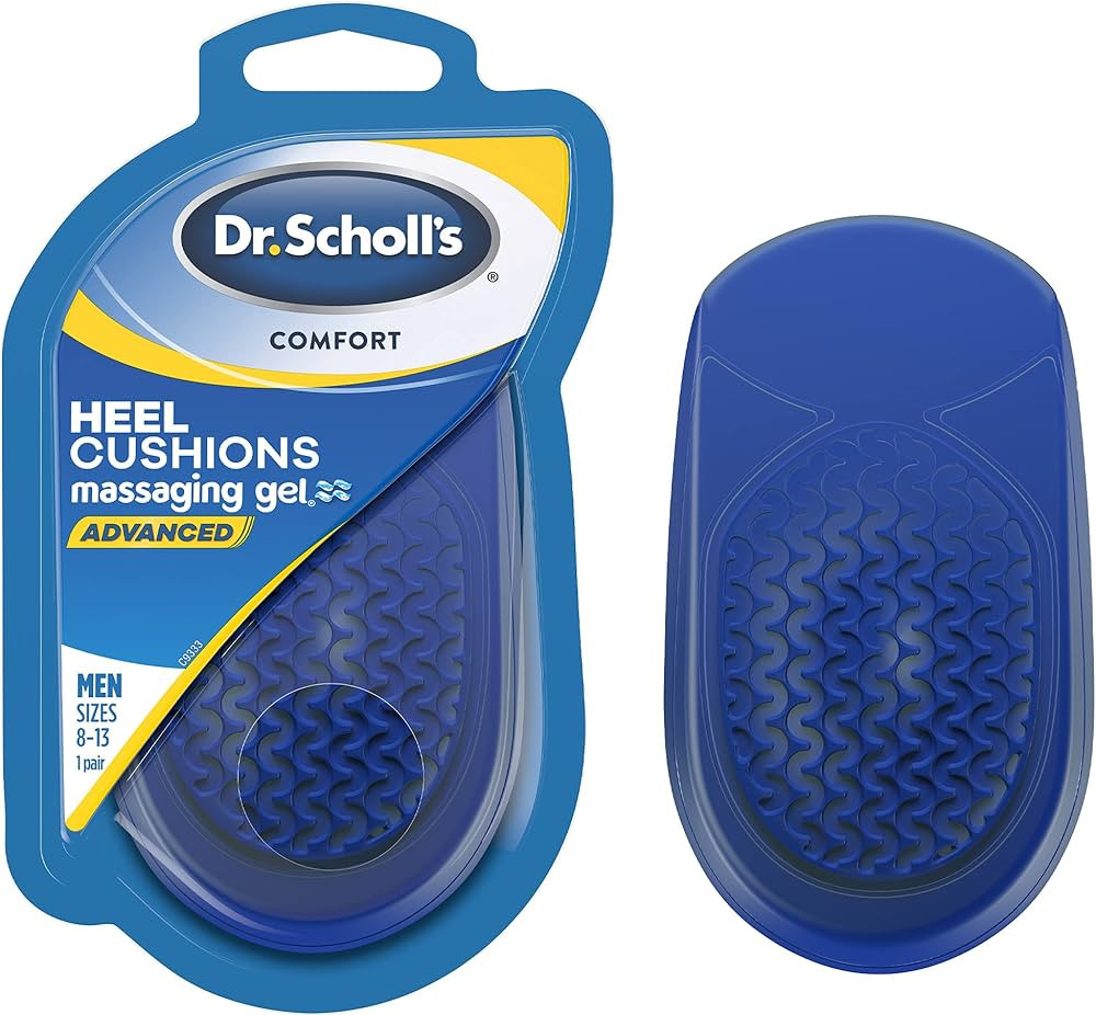 Dr. Scholl’s Comfort Heel Cushions for Men, 1 Pair, Size 8-13 | Amazon (CA)