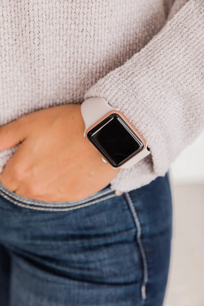 Arrive In Time Mauve Watch Band | The Pink Lily Boutique