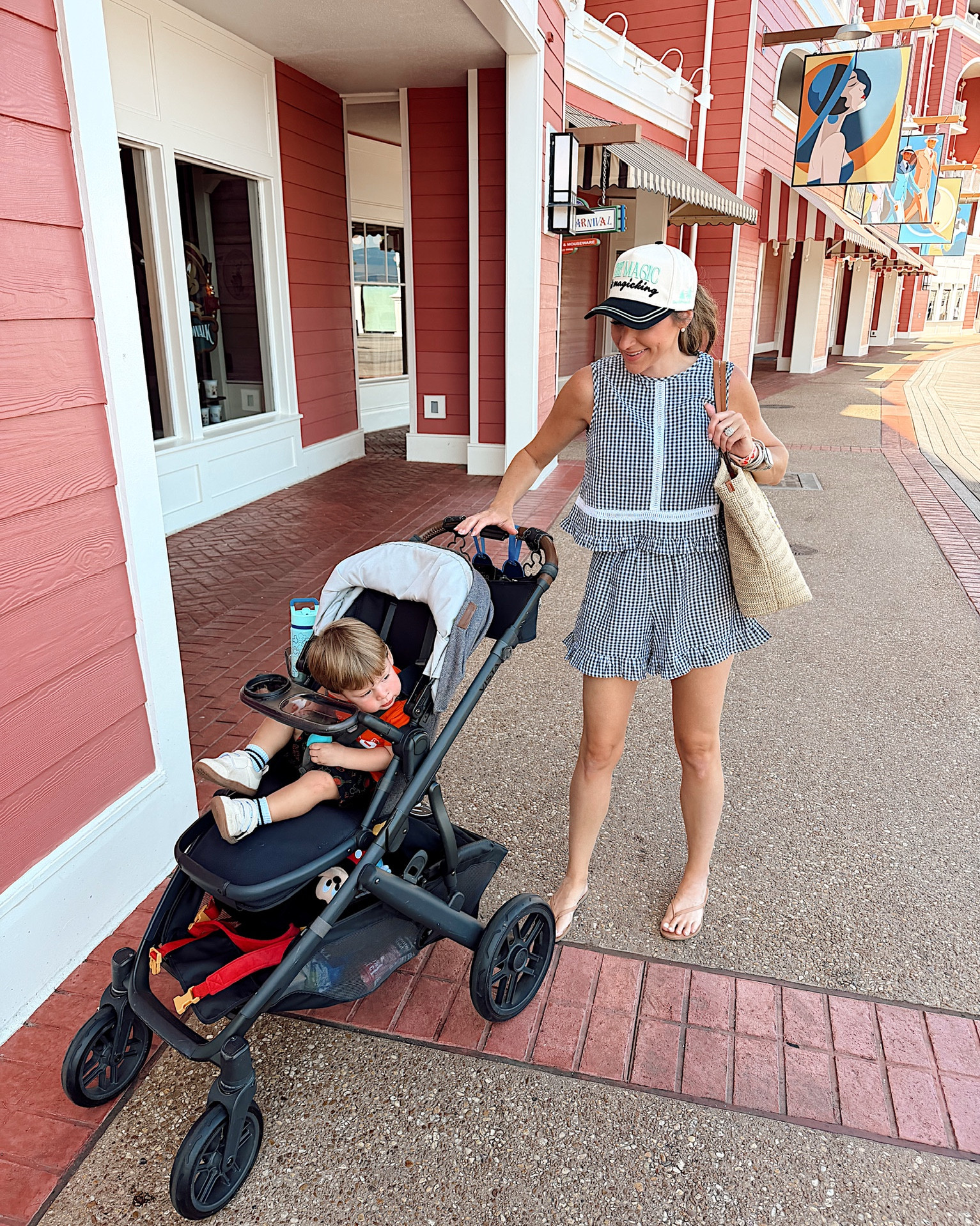 Mommy and Storm Disney park ootds! I’m in a small top and shorts, hat and accessories- fits tts. Storms outfit is Amazon! 

#LTKTravel #LTKootd #LTKKids