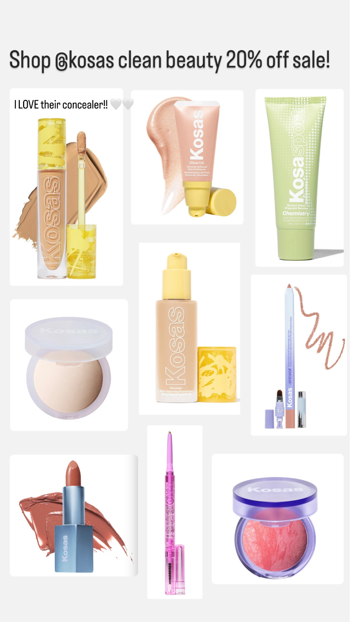 Shop 20% this clean beauty favorite of mine. Their concealer is my current new fav makeup product I’ve been using and am eager to try all their other award winning products! No code needed. You can shop my beauty picks that are linked below! 

#LTKSaleAlert #LTKBeauty #LTKFindsUnder50