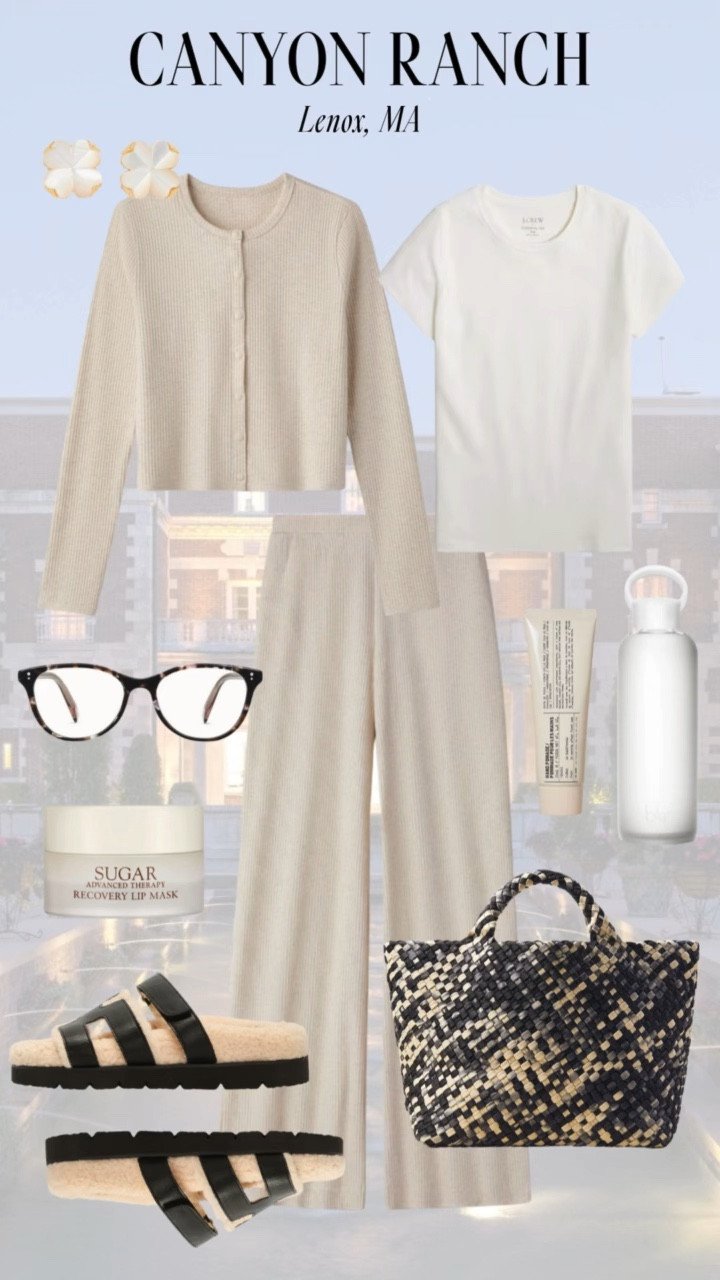 ✨Spa dreams, unlocked✨ Travel + Leisure recently named the Top 16 Spa Resorts in the US — and I’m breaking it down for you in style. Here are 8 of their top picks, each paired with a curated look to take you from sunrise yoga to evening relaxation in effortless chic. 🌿

Lounge work, spa day, casual outfit

#LTKTravel #LTKStyleTip #LTKOver40