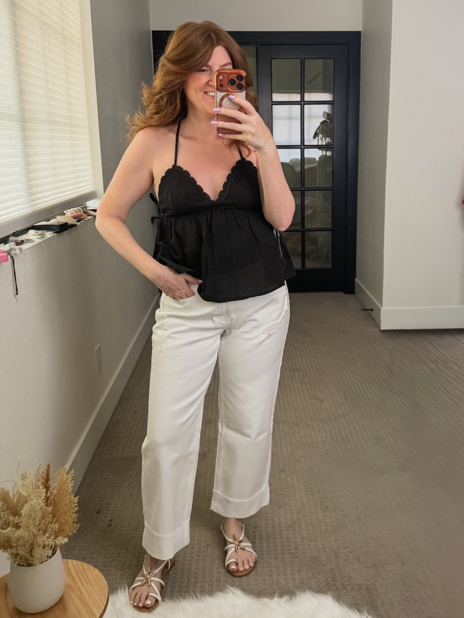 Summer outfit from Walmart. Love these white jeans!

#LTKootd #LTKSeasonal #LTKPetite