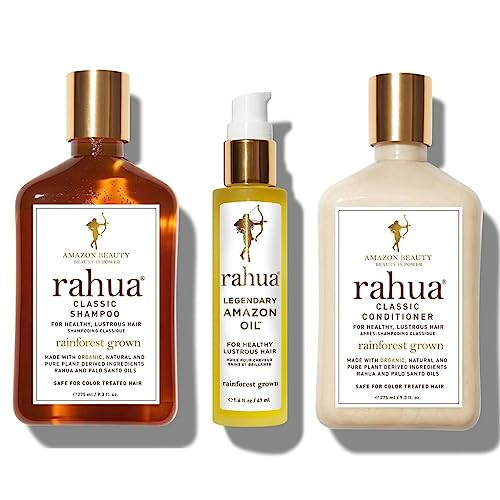 Rahua Classic Legendary Set, Organic Shampoo, Conditioner, and Legendary Amazon Oil, Hair Care Set | Amazon (US)