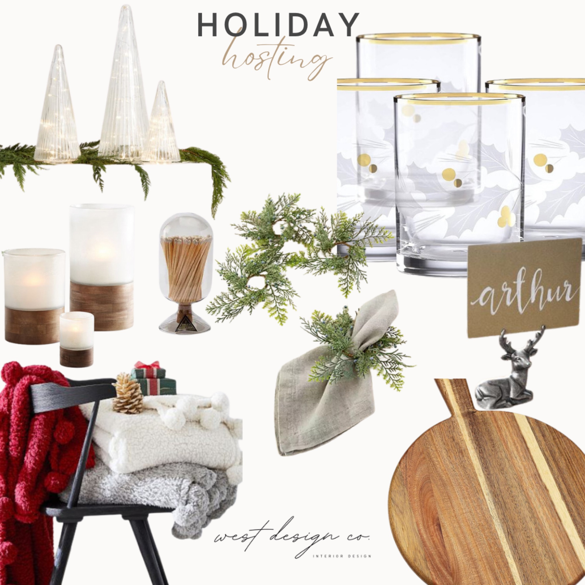 Do you host for the holidays or maybe you have a friend who does. Here’s the perfect list of items for hosting family and friends. 

#LTKSeasonal #LTKHoliday #LTKHome