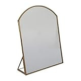 Creative Co-Op Metal Framed Standing Mirror, Brass Finish | Amazon (US)