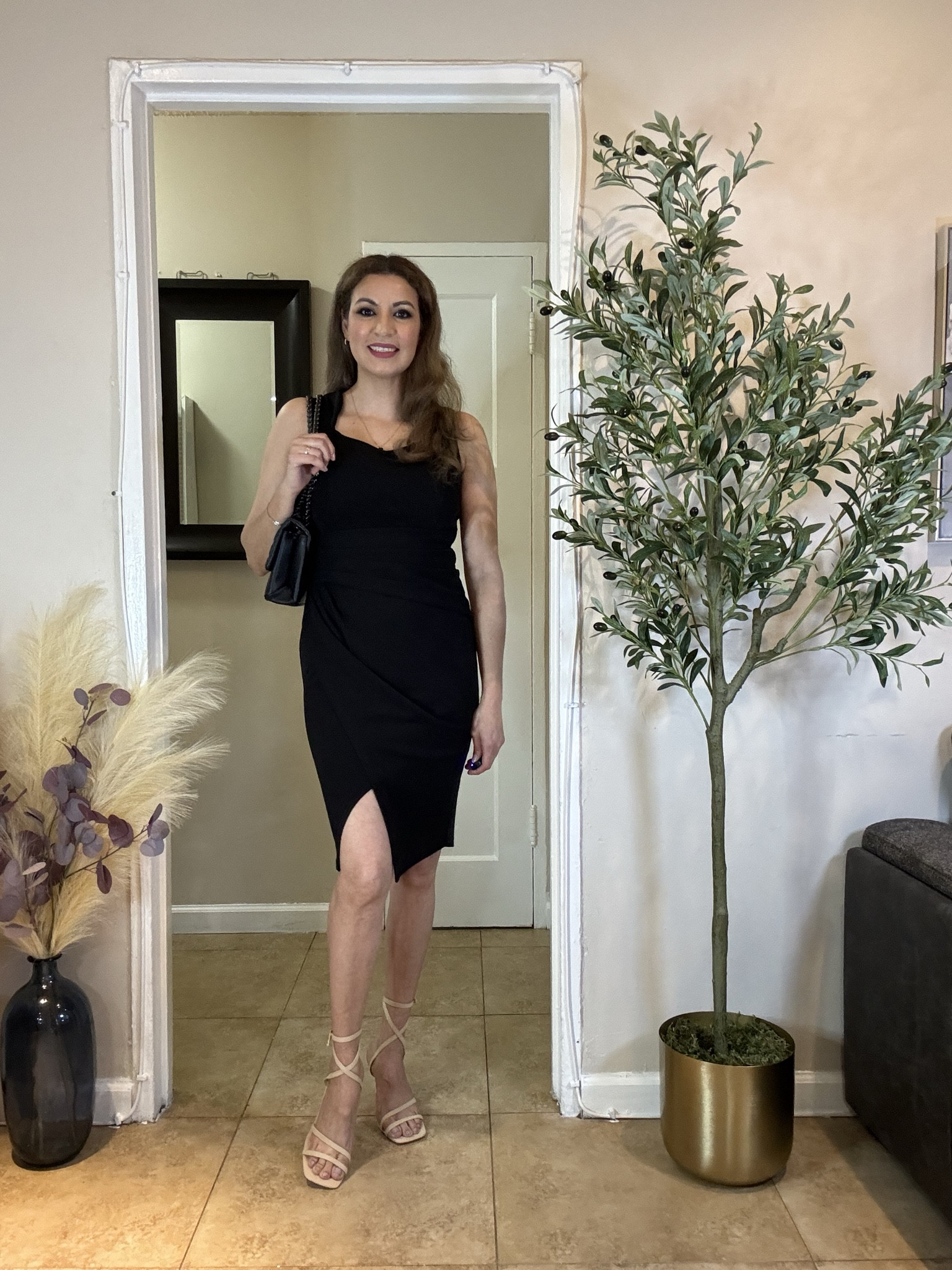 IHOT Vestido vintage para mujer, cuello en V, sin mangas, fruncido, entallado, de imitación, para fiesta, cóctel, trabajo.
Size:M

#LTKSeasonal #LTKbeauty #LTKstyletip