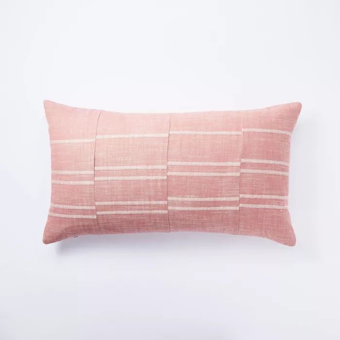 Woven Textured Stripe Pillow - Threshold™ designed with Studio McGee | Target