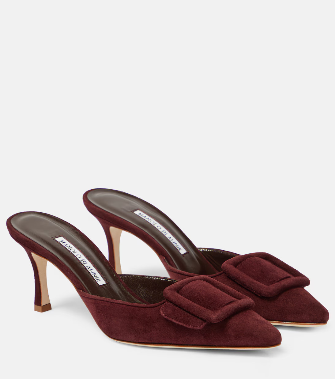 Maysale 70 suede mules | Mytheresa (US/CA)