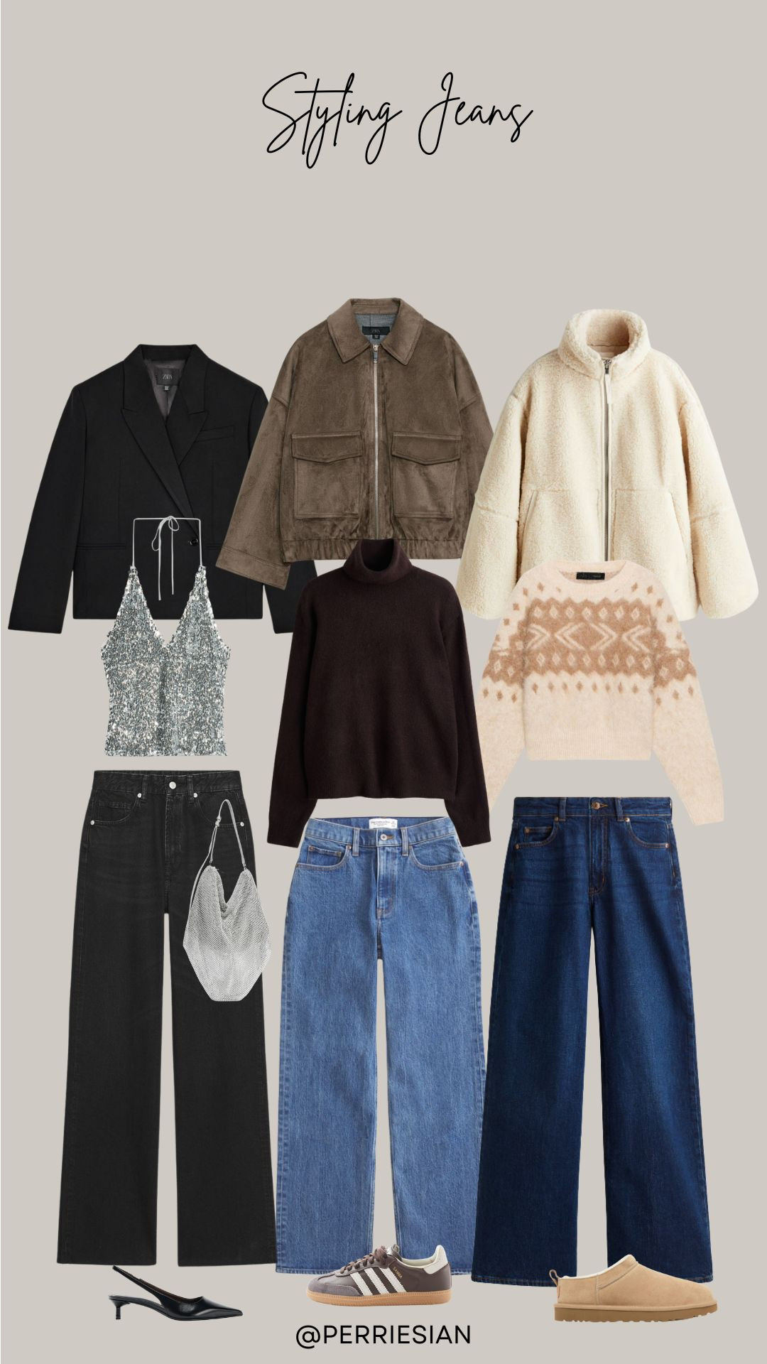 Styling jeans 💙

Winter Style, Winter Fashion, Three ways to Style Jeans, Dressed up, Day Out, Cosy, Outfit Inspiration, Sequin Top, Knitwear, Jumper, Suede Jacket, Teddy Jacket 
 

#LTKuk #LTKeurope #LTKautumn
