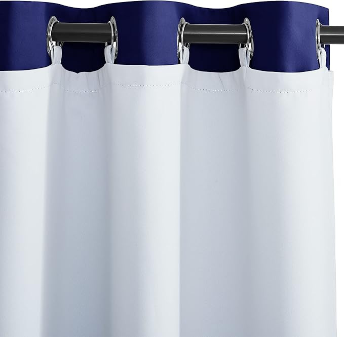 NICETOWN Blackout Curtain Liners for Sheer Curtains, Cold Heat Light Noise Blocking Liners with R... | Amazon (US)