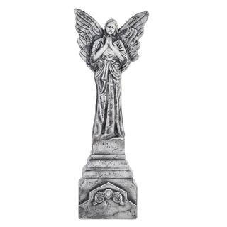 Home Accents Holiday 48 in. Mourning Angel Tombstone 22SV22901 - The Home Depot | The Home Depot