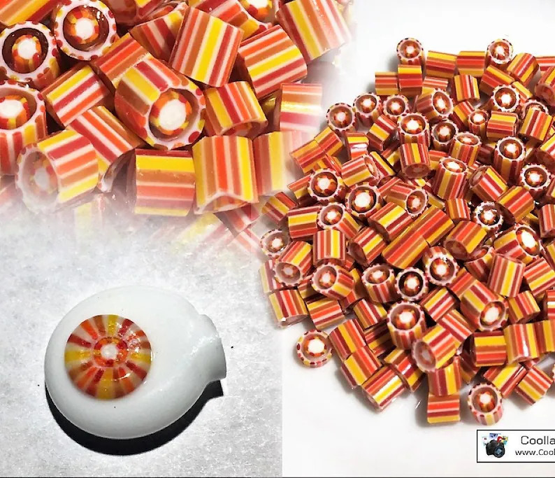 Florida Sunshine - COE104 Murrini Murrine Millefiore - Etsy | Etsy (US)