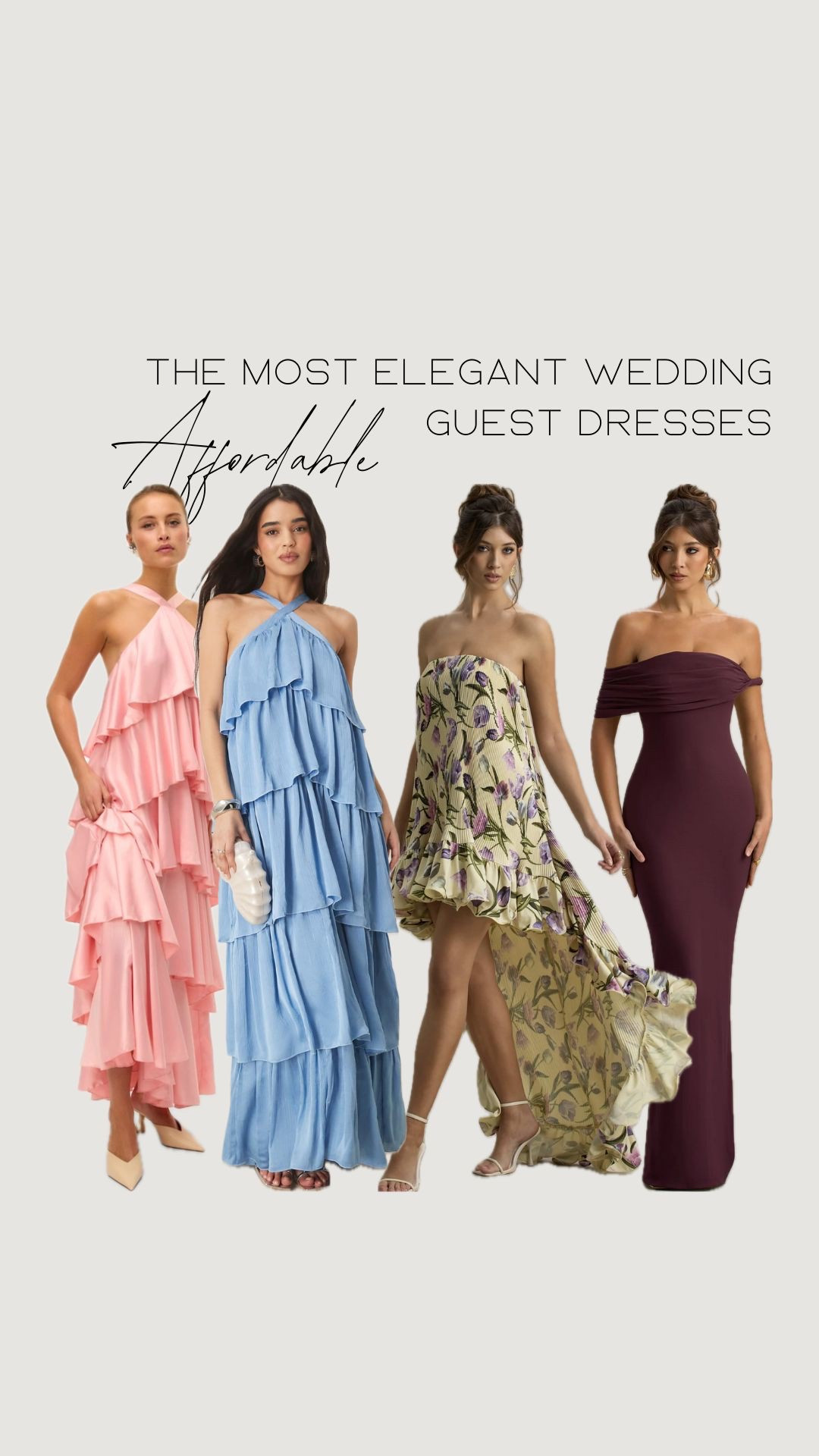 Looking for the perfect wedding guest dress? These chic and timeless styles are a mix of luxury fashion and affordable elegance, so you can look stunning at any wedding—whether it’s a formal evening event or a romantic garden ceremony. 🤍

#LTKkleider #LTKeurope #LTKwedding
