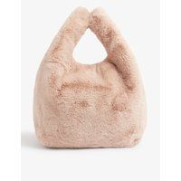 Bertha tiger-pattern faux-fur tote bag | Selfridges