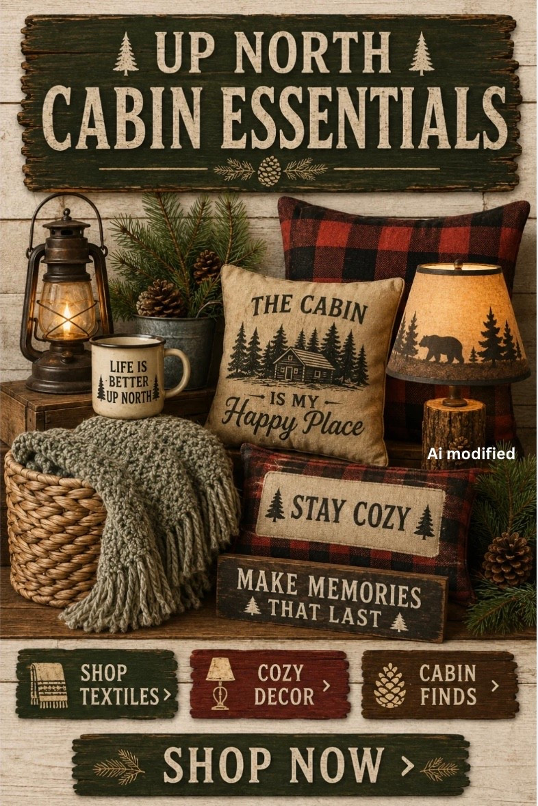 Cozy Fall Cabin Essentials Up North Lodge Decor

#LTKHome #LTKmomlife #LTKTravel