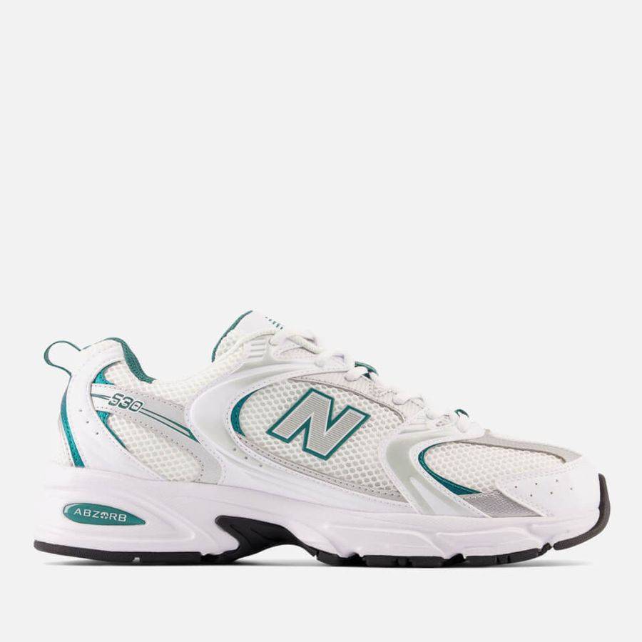 New Balance 530 Mesh and Leather Trainers | Coggles (Global)