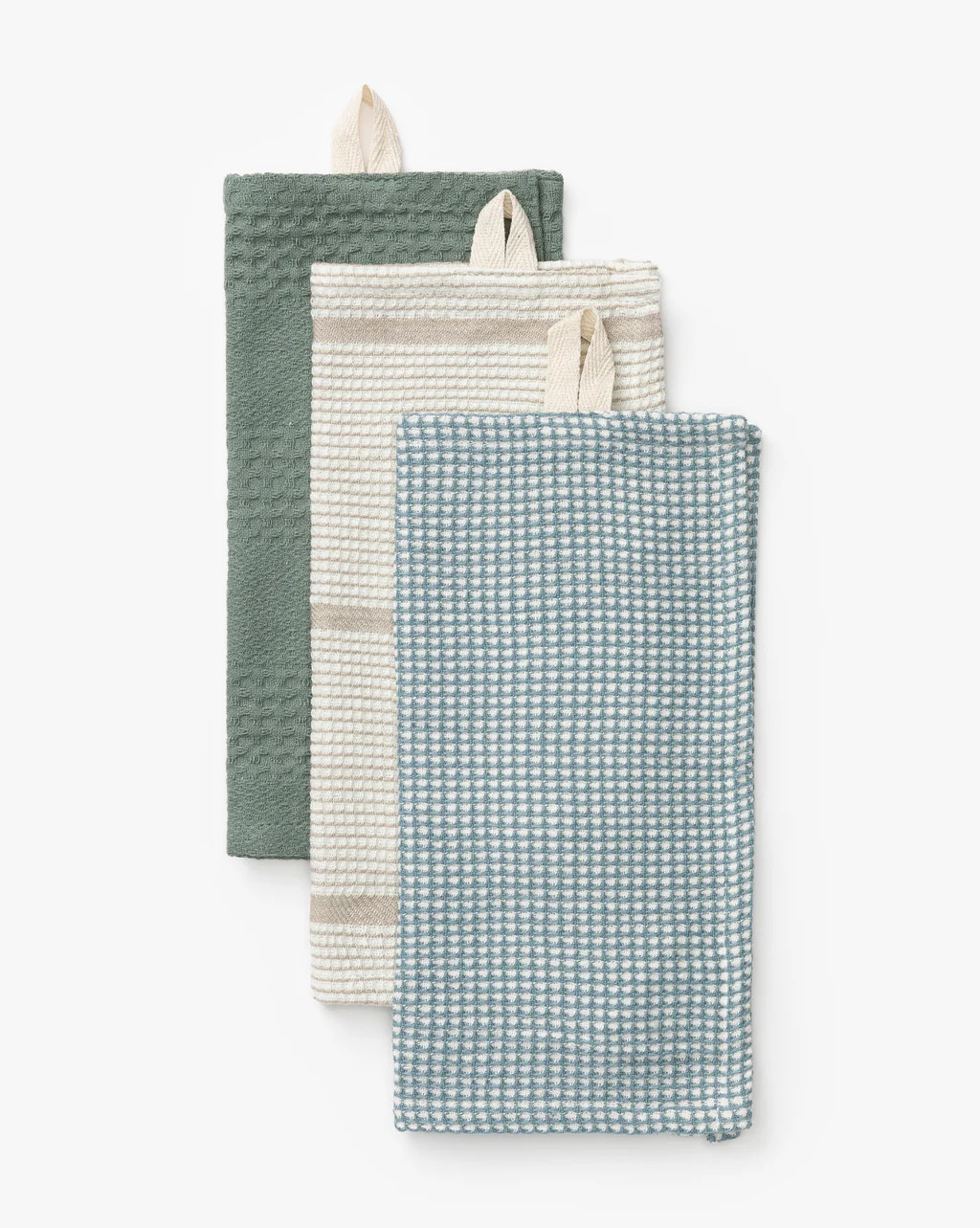 Cleome Waffle Dish Cloths (Set of 3) | McGee & Co.