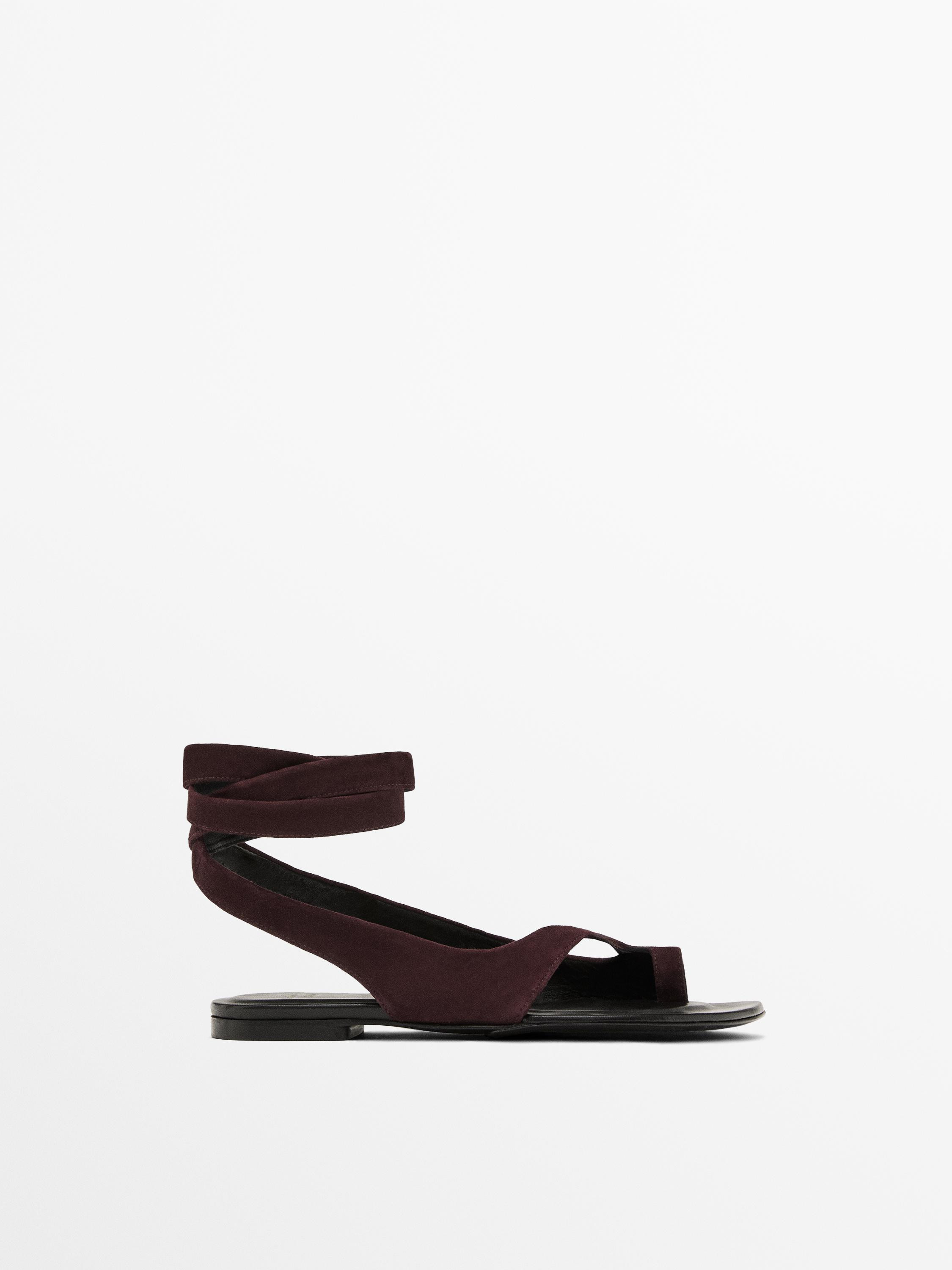 Flat toe divider sandals - STUDIO | Massimo Dutti UK