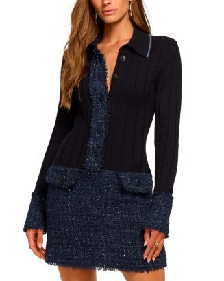 Ellen Tweed Knit Dress | Bloomingdale's (US)