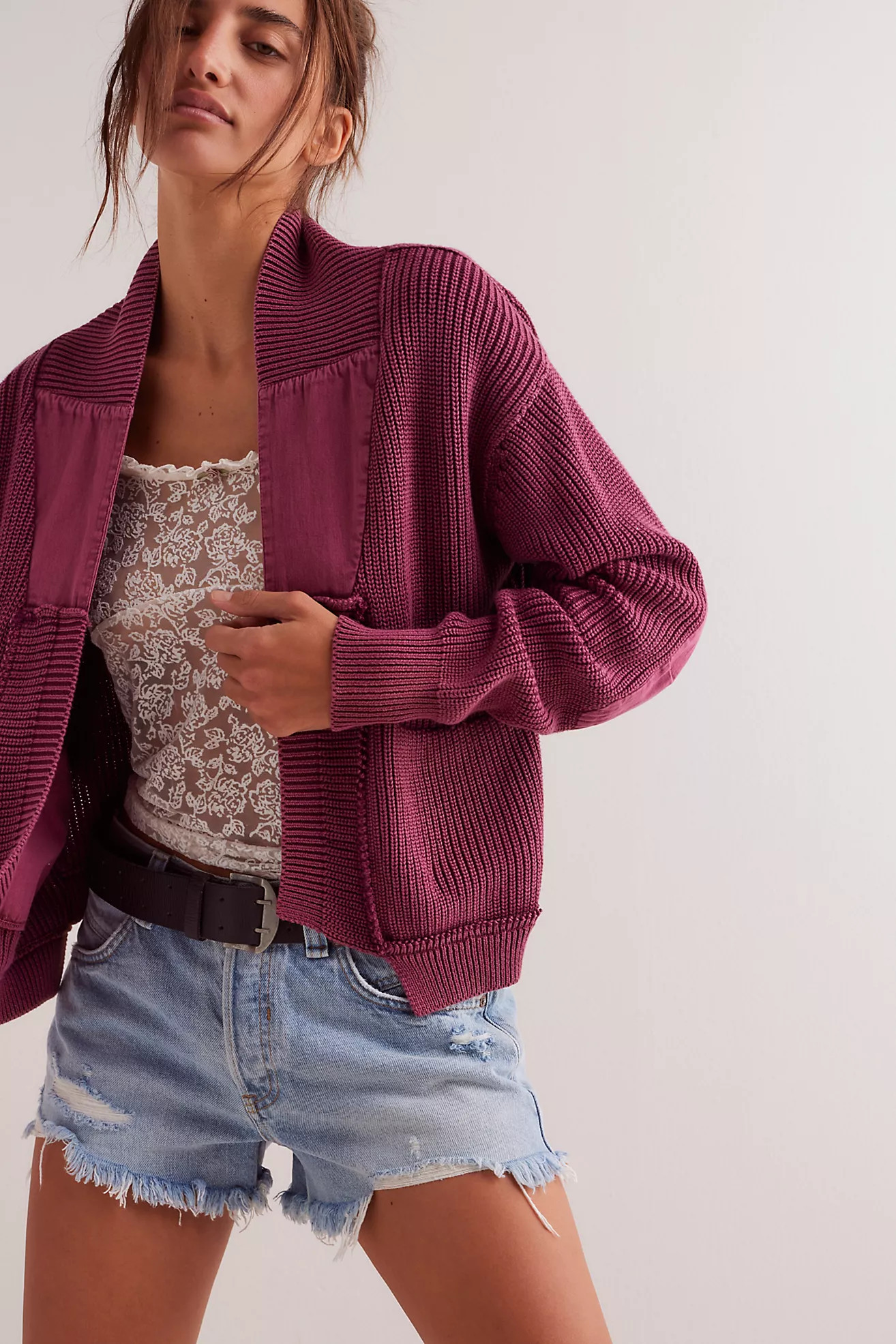 We The Free Worn Thru Surplus Cardi | Free People (Global - UK&FR Excluded)