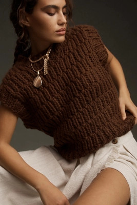 English Factory Sweater Vest | Anthropologie (US)