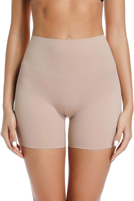 JOYSHAPER Slip Shorts for Women Under Dress Anti Chafing Underwear Boyshorts Panties for Women | Amazon (US)