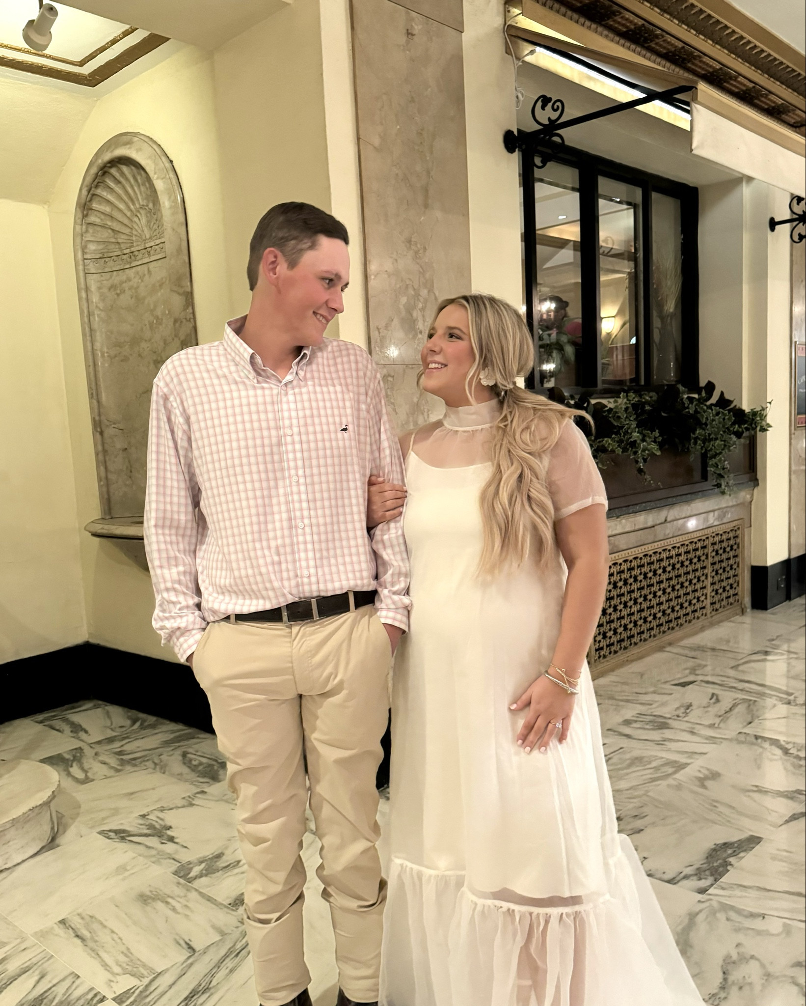 My rehearsal dinner dress!! 🤩