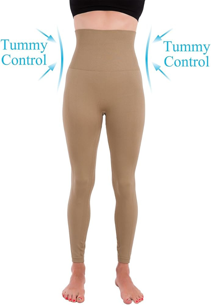 Homma Premium Thick High Waist Tummy Compression Slimming Leggings | Amazon (US)