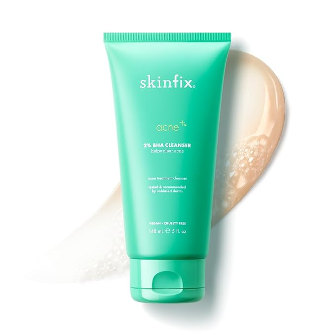 Skinfix 2% BHA Cleanser - 5 oz - Clears Acne Blemishes & Blackheads - Safe for All Types of Acne ... | Amazon (US)