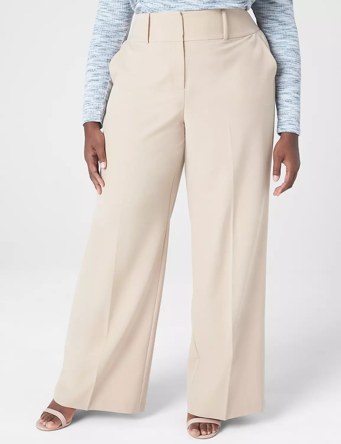 High-Rise Perfect Drape Wide Leg Pant | LaneBryant | Lane Bryant (US)
