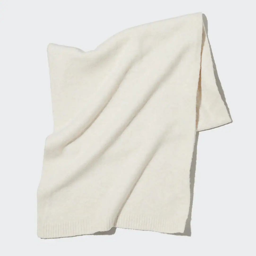 Soufflé Knitted Scarf | UNIQLO UK | UNIQLO (UK)