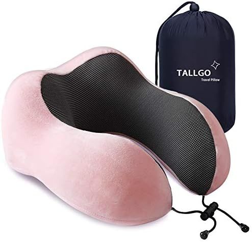 Travel Pillow, Best Memory Foam Neck Pillow Head Support Soft Pillow for Sleeping Rest, Airplane ... | Amazon (US)