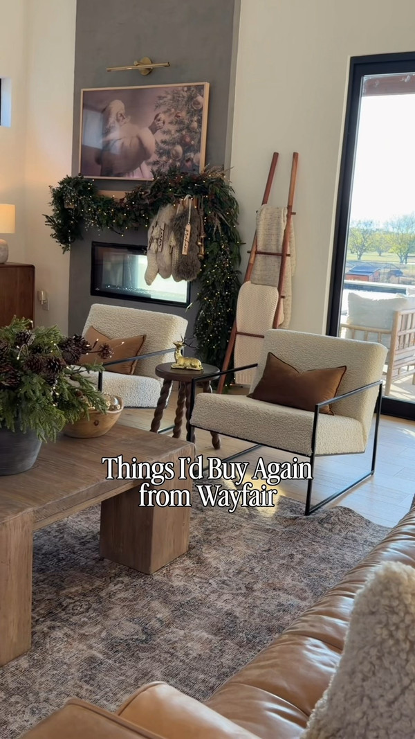 Sharing my tried + true Wayfair picks — pieces we’ve owned, lived on, decorated…
