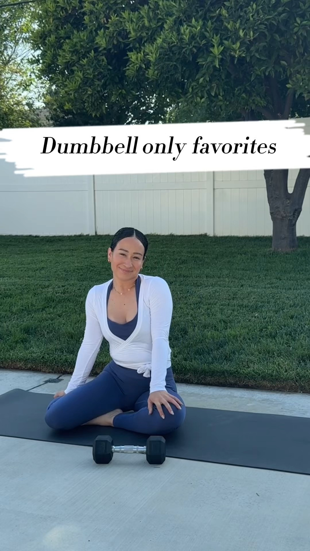 Dumbbell favorite workouts 🤝🏼 my favorite outfit 

#LTKFindsUnder100 #LTKActive #LTKStyleTip