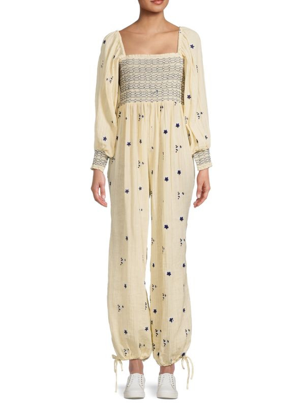 Dahlia Smocked Jumpsuit | Saks Fifth Avenue OFF 5TH