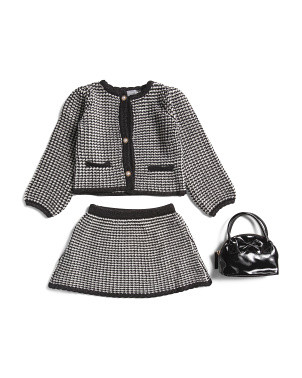 Toddler Girls Tweed Jacket And Skirt Set | Easter Gifts | Marshalls | Marshalls