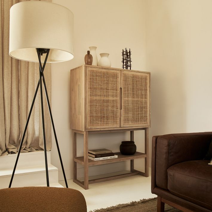 Mid-Century Tripod Floor Lamp (66") | West Elm (US)