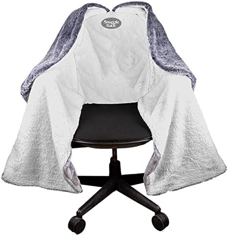 Chair Blanket by Snuggleback; Chair Blanket Wrap attaches to Any Office Chair for Convenient Warmth  | Amazon (US)
