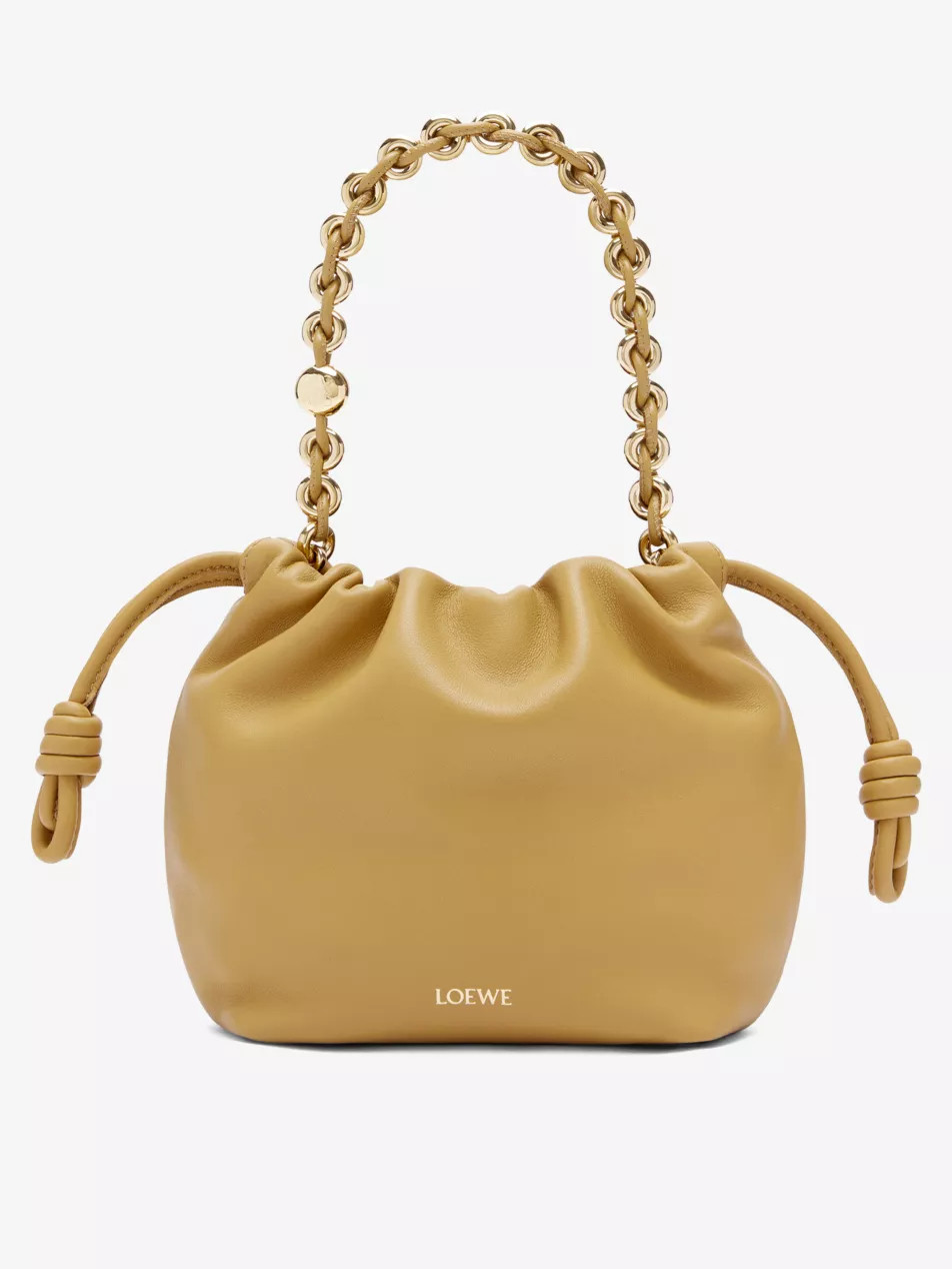 Flamenco mini leather clutch bag | Selfridges