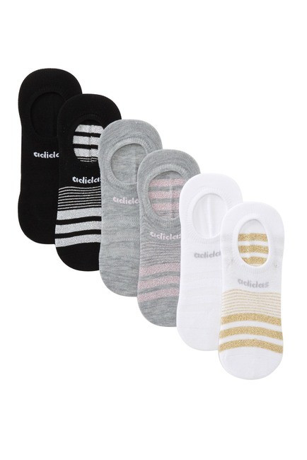 adidasSuperlite Climalite No Show Socks - Pack of 6 | Nordstrom Rack