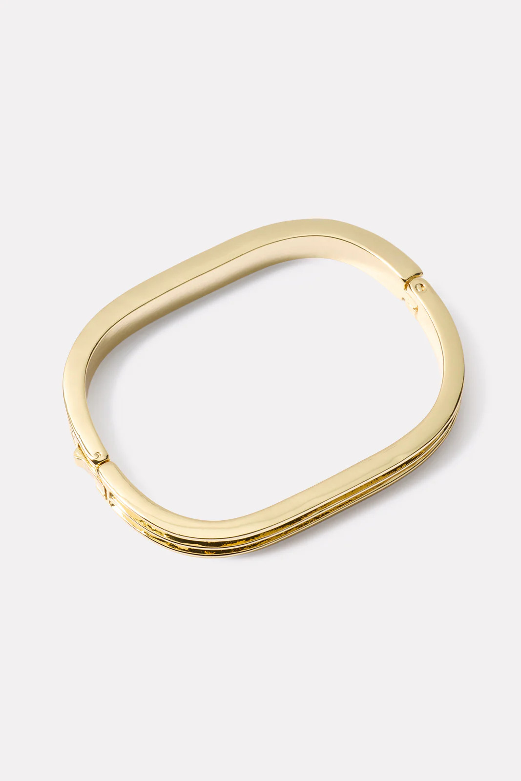 Tribeca Ribbed Bangle | Evereve
