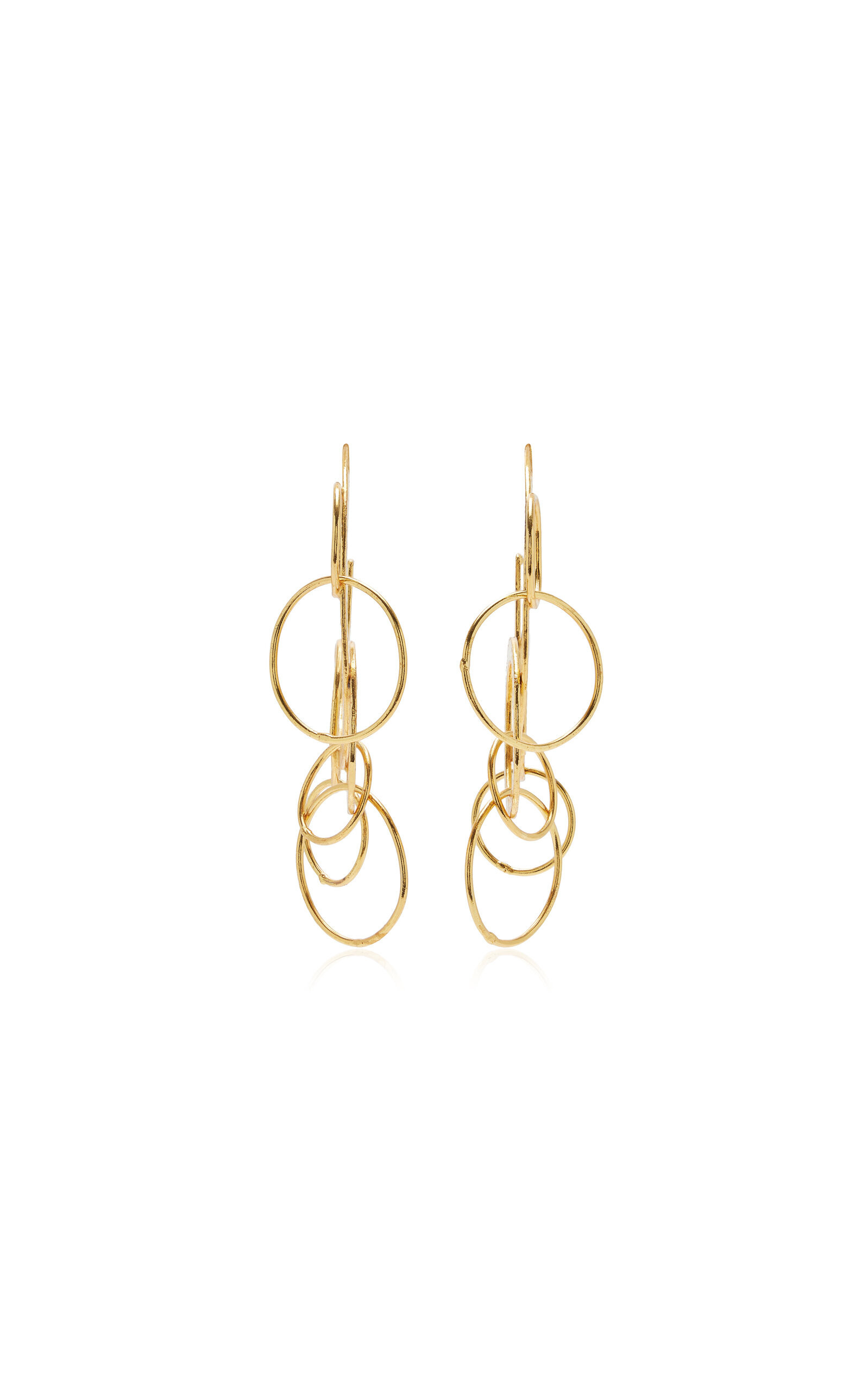 Sylvia Toledano - Cosmic 22K Yellow Gold-Plated Earrings - Gold - OS - Moda Operandi - Gifts For Her | Moda Operandi (Global)