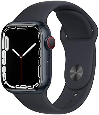 Amazon.com: Apple Watch Series 7 [GPS + Cellular 41mm] Smart Watch w/ Blue Aluminum Case with Aby... | Amazon (US)