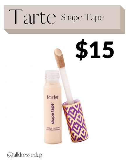 Tarte shape tape only $15 at Ulta this weekend 

#LTKbeauty #LTKfindsunder50 #LTKsalealert
